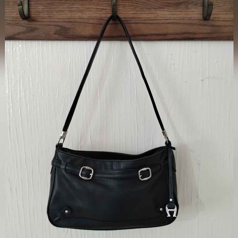 Etienne Aigner Equestrian Style Genuine Leather Shoulder